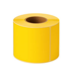 Rollenetikett (gelb) Thermo ECO, 100x150 mm | 270 Etiketten/Rolle