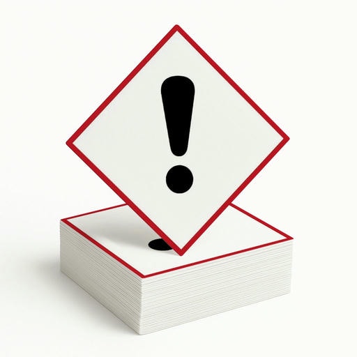 Gefahrgutetikett GHS-Symbol „Reizend/Giftig“